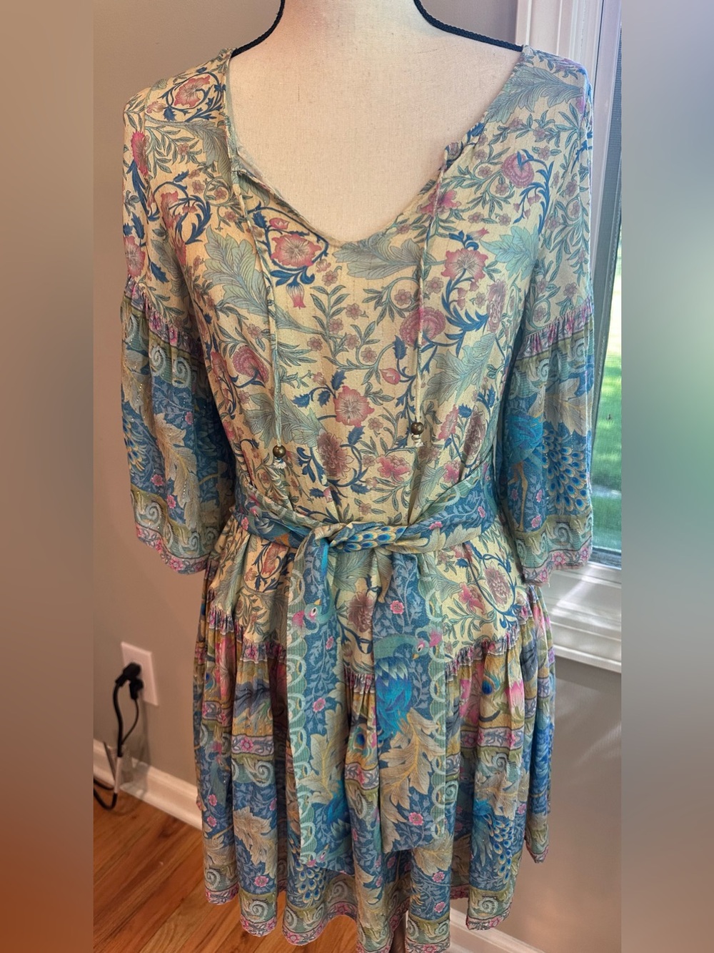 Spell & The Gypsy Collective
 Oasis Mini Dress Opal sz XS